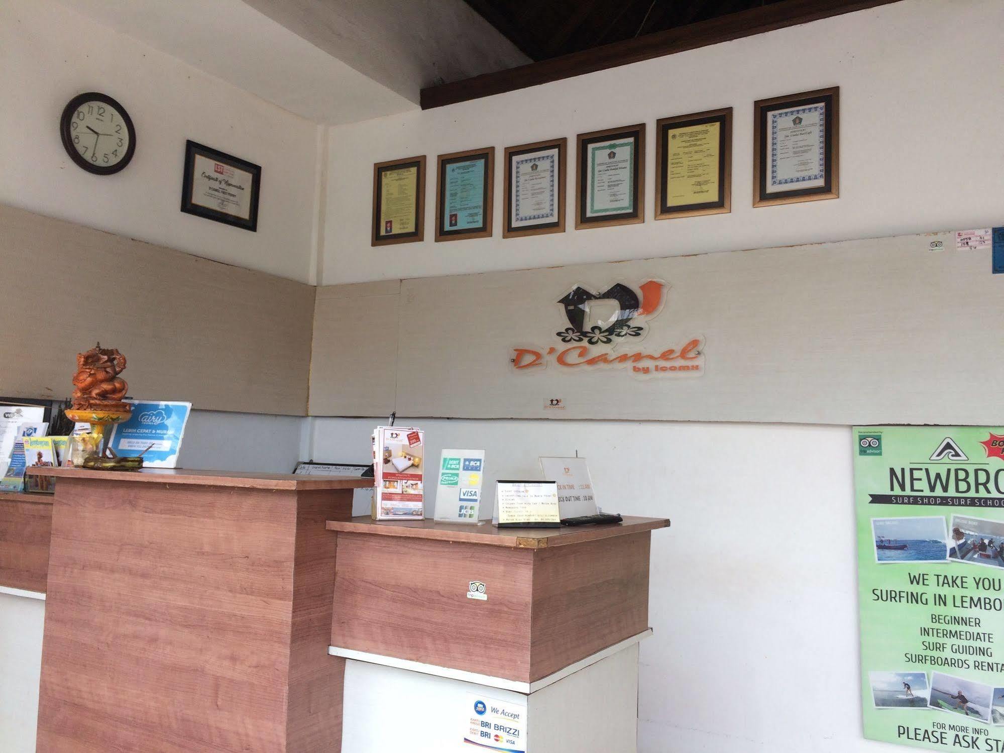 D'Camel Hotel Lembongan Eksteriør billede