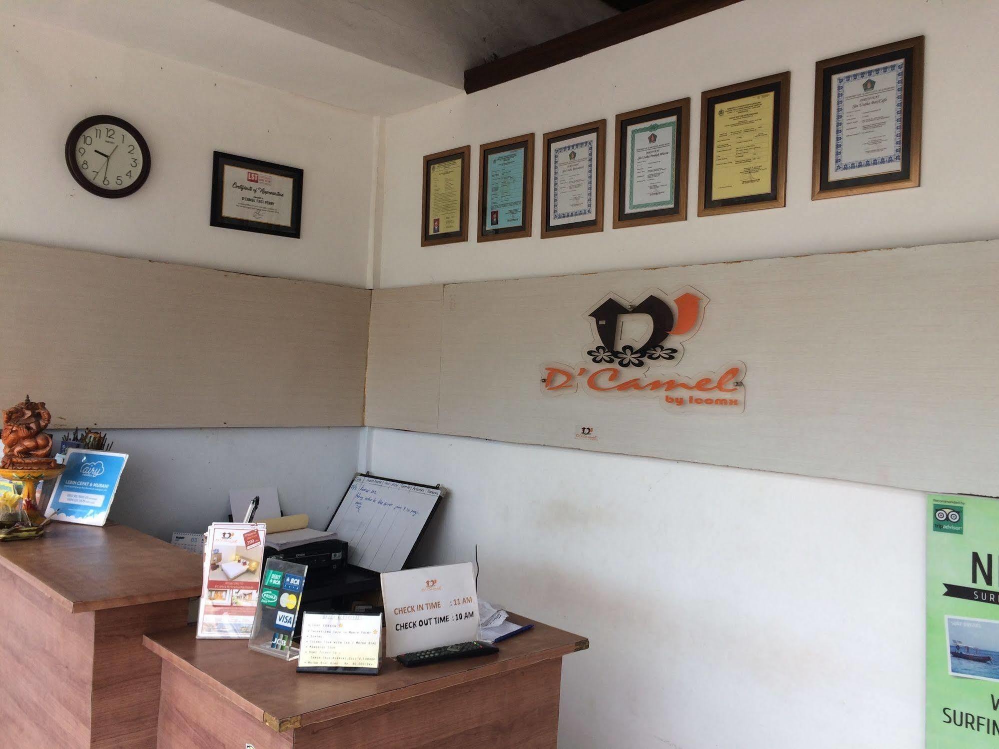 D'Camel Hotel Lembongan Eksteriør billede